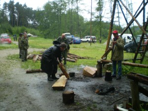 Příprava dřeva